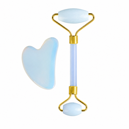 סט גוואשה למיצוק הפנים - KIRA Gua Sha Luxury Set