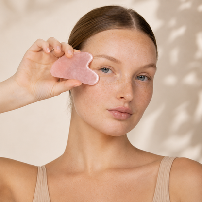 אבן גוואשה טבעית - KIRA Natural Gua Sha Stone